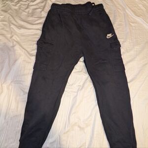 Nike Black Cargo Joggers